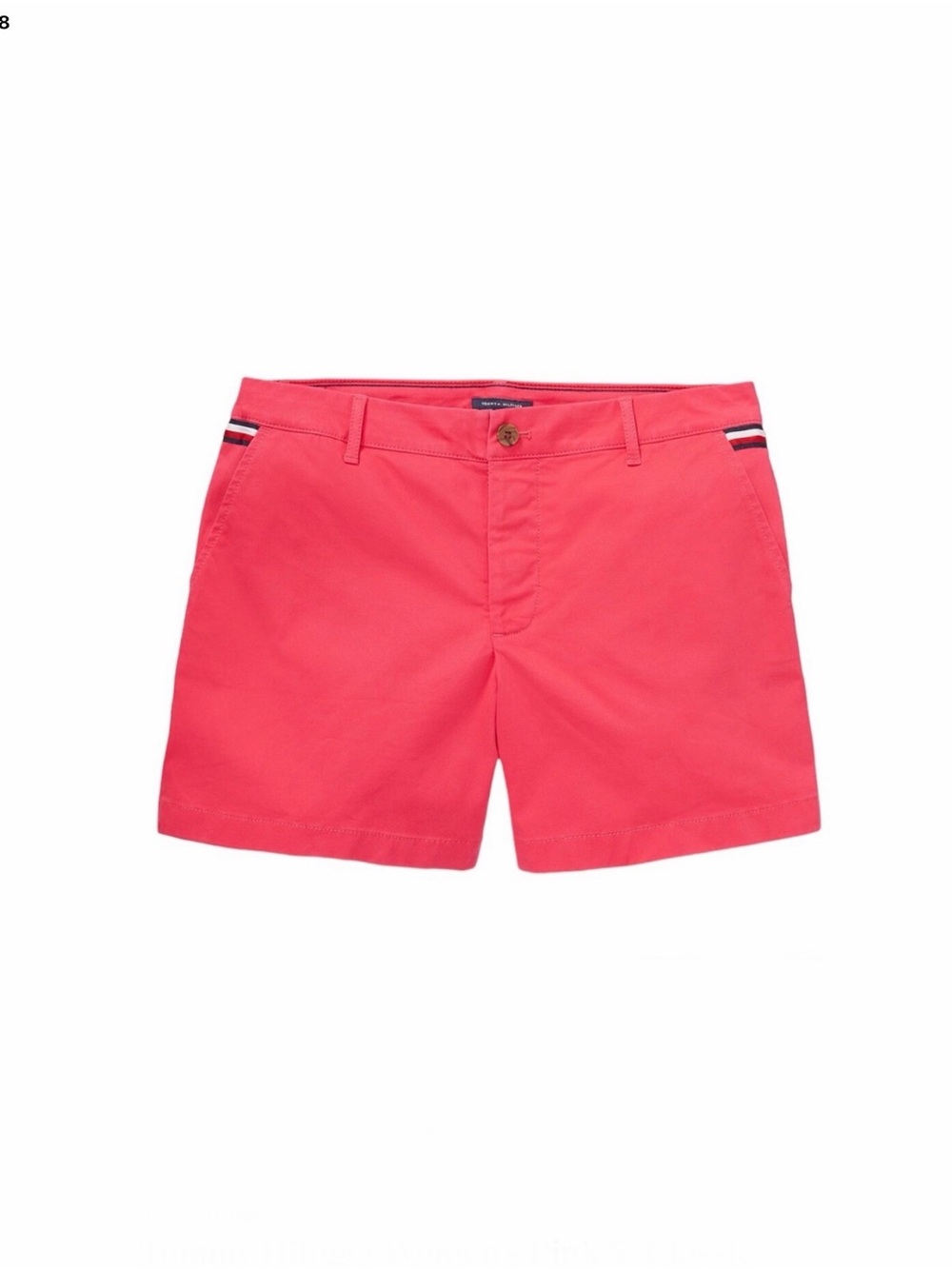 Tommy Hilfiger Women’s Pink 5” Classic Stretch Shorts